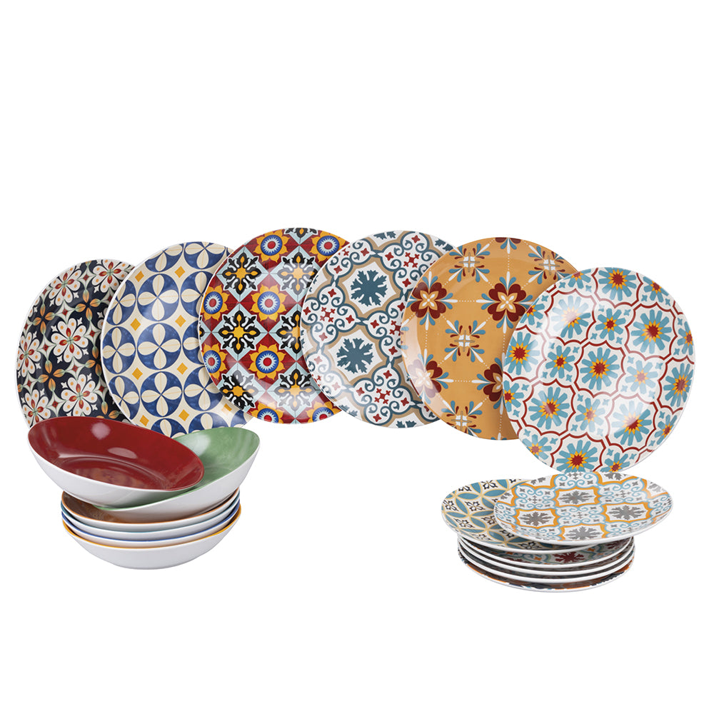 VALLADOLID DINNER SET 18 PCS - 5901287
