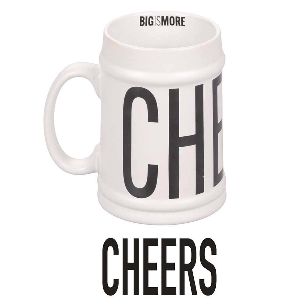 BIGISMORE WHITE BEER MUG 500 ML - 5903366