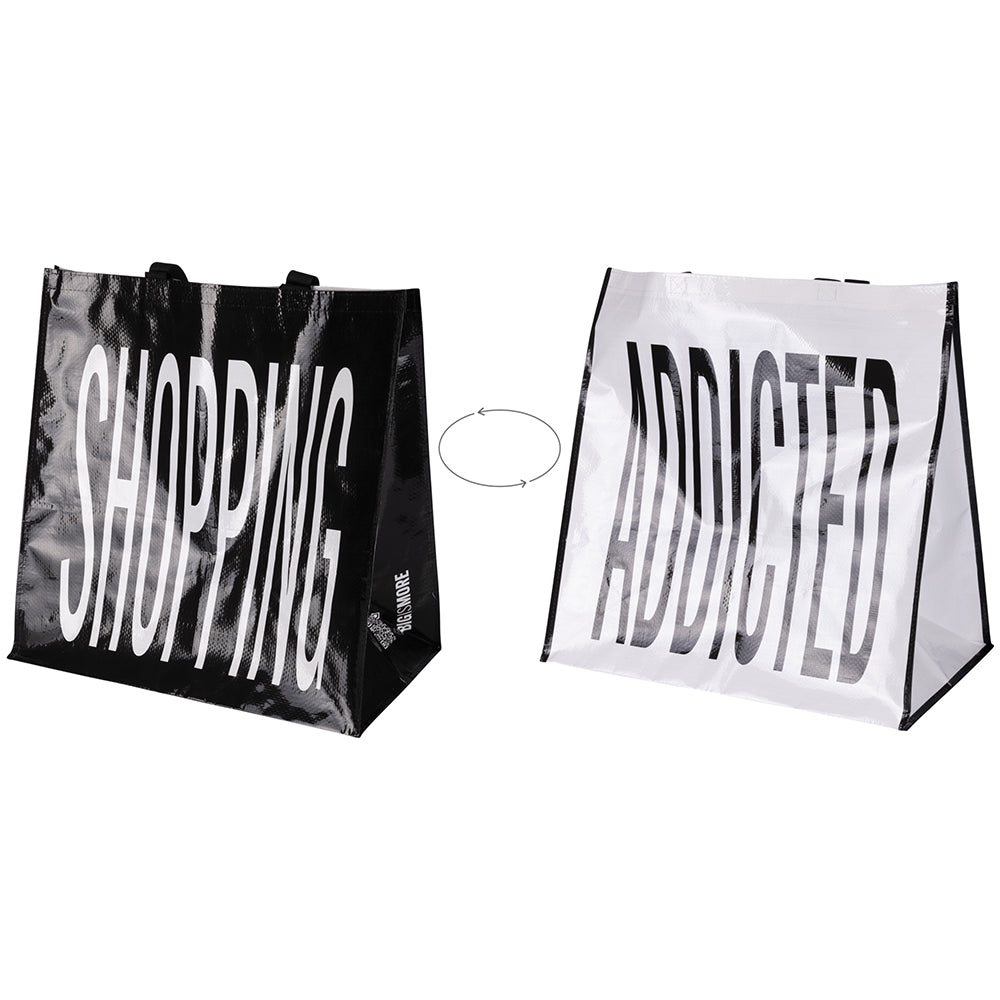 BIGISMORE SHOPPER BAG SHOPPING ADDICTED 50X30X50 - 5903833