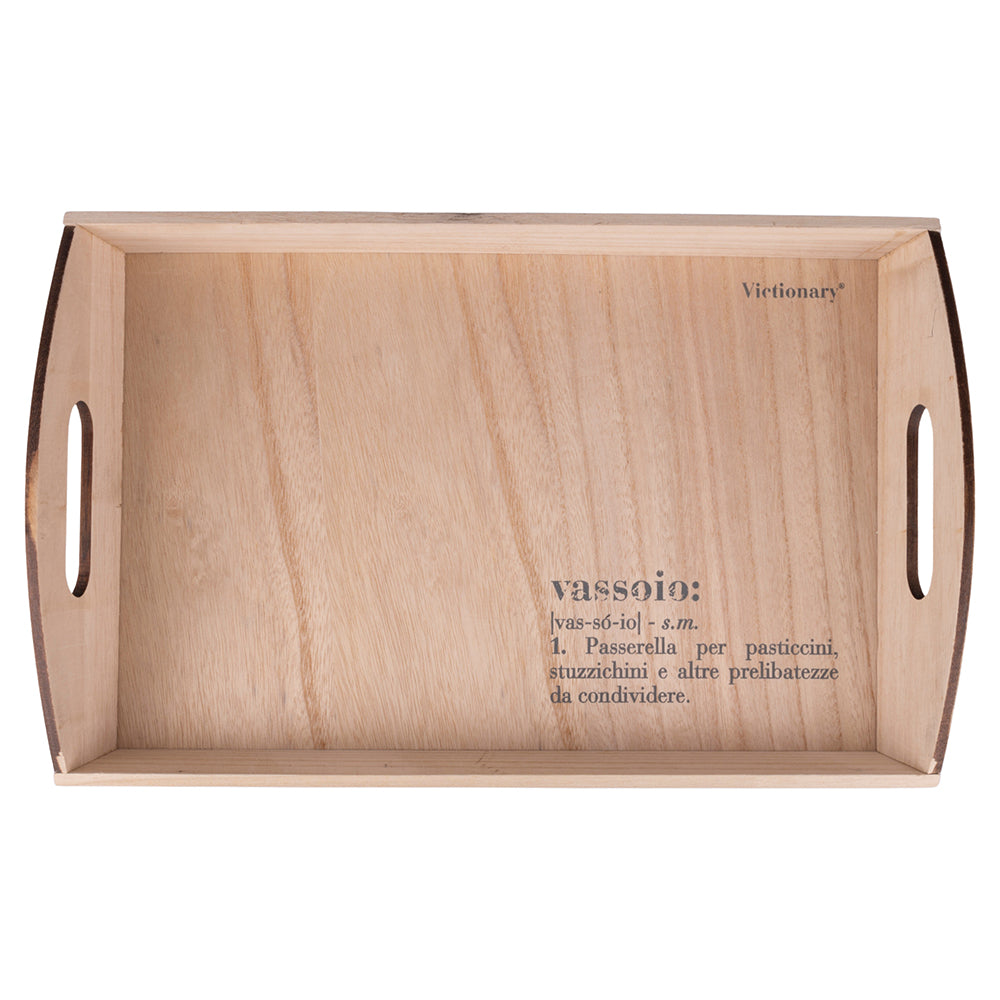 VICTIONARY RECTANGULAR TRAY 45 X 30 CM - 5911349