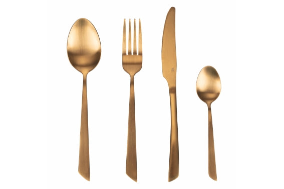 CUT CUTLERY SET 24 PCS SATIN GOLD - 5911921