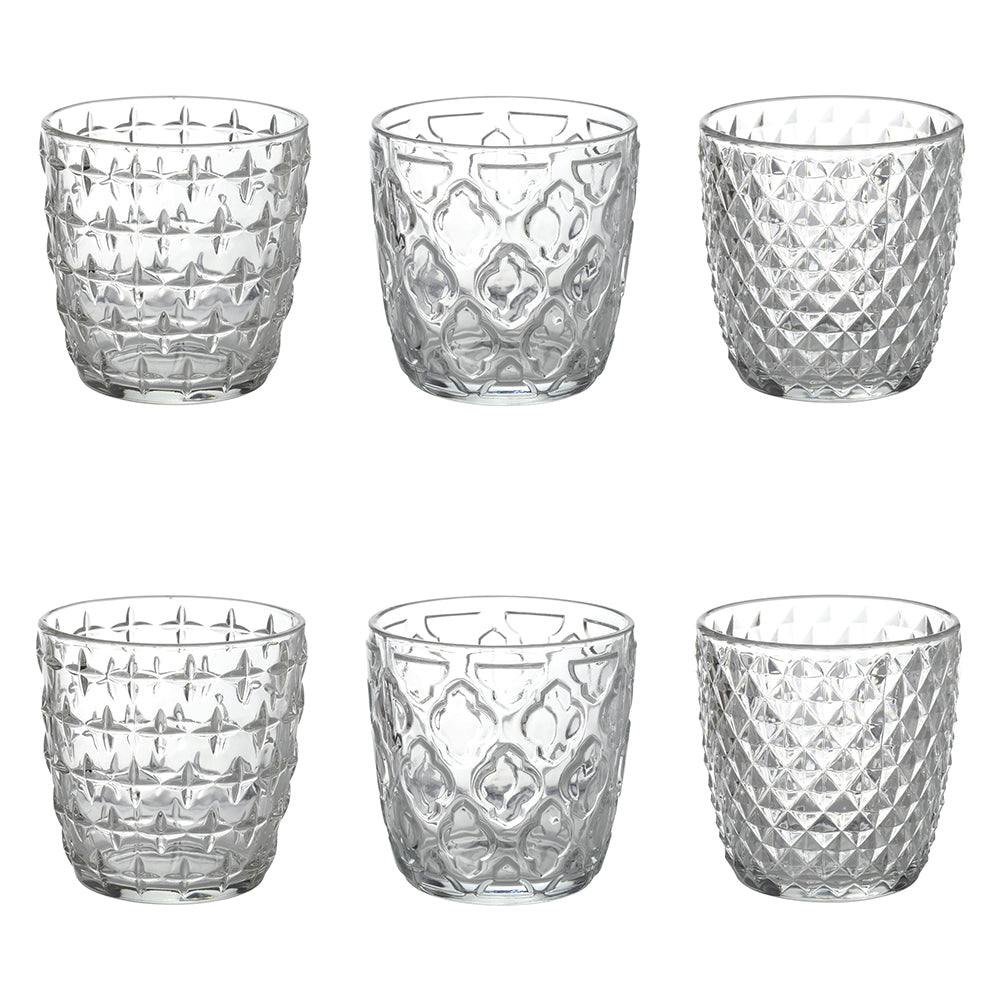 DIVERSITY SET OF 6 WATER GLASSES - 5915940