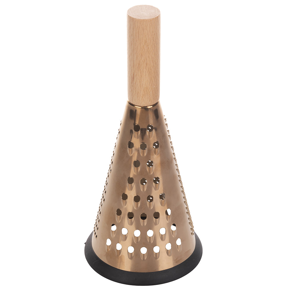 COPPER GRATER WITH WOODEN HANDLE - 5916695