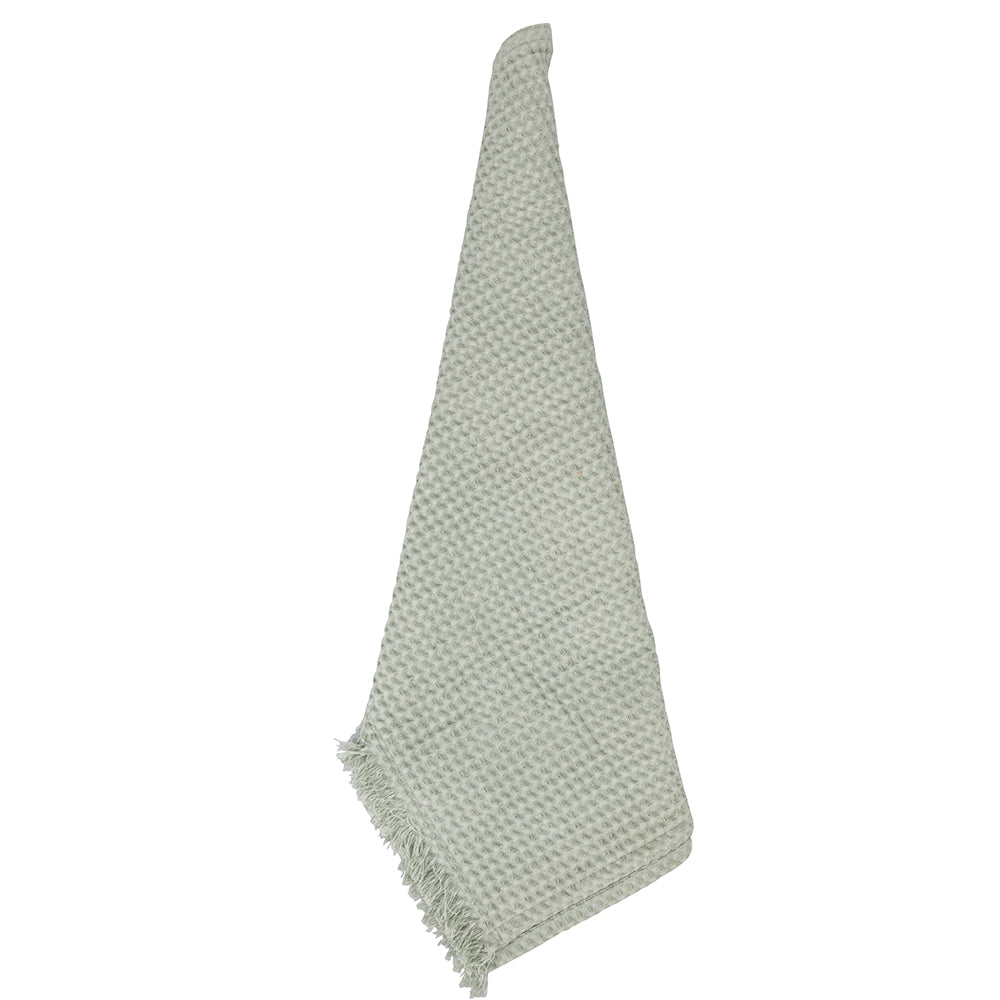 4-TONI WAFFLE KITCHEN TOWEL SAGE 50X70 CM - 5918577