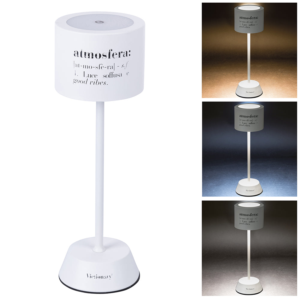 VICTIONARY TABLE LAMP WITH TOUCH SENSOR WHITE - 5919734