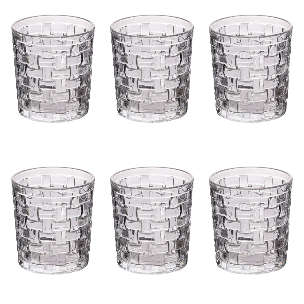 COTTAGE SET OF 6 WATER GLASSES 275 ML - 5919740