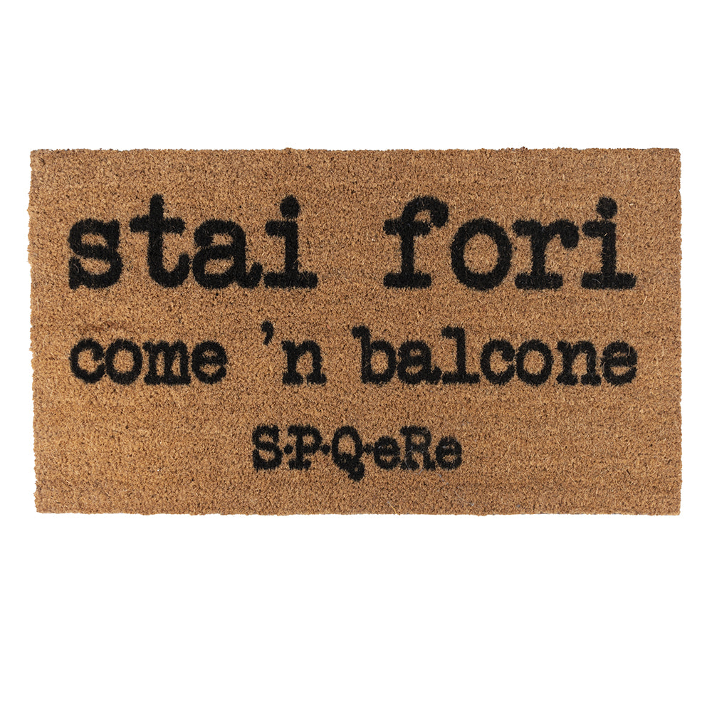 SPQERE DOORMAT "COME N BALCONE"COCONUT PVC 70X40CM - 5919850
