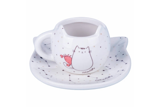 OROSCOCATS CUP AND SAUCER SET CANCER- 5920346