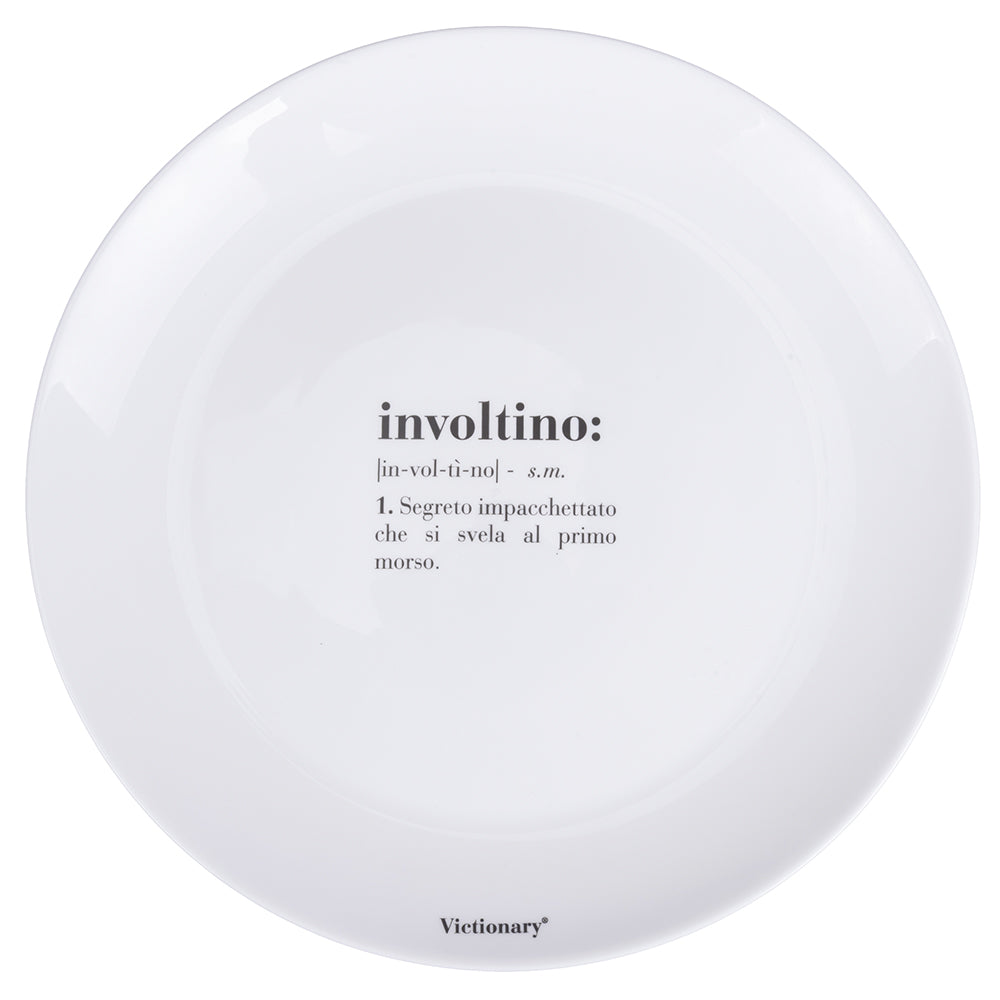 VICTIONARY ROUND DINNER PLATE D27CM INVOLTINO - 5920659