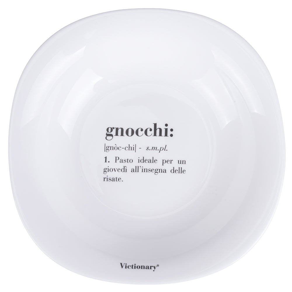 VICTIONARY SQUARED SOUP PLATE OPAL. D23CM GNOCCHI - 5920678