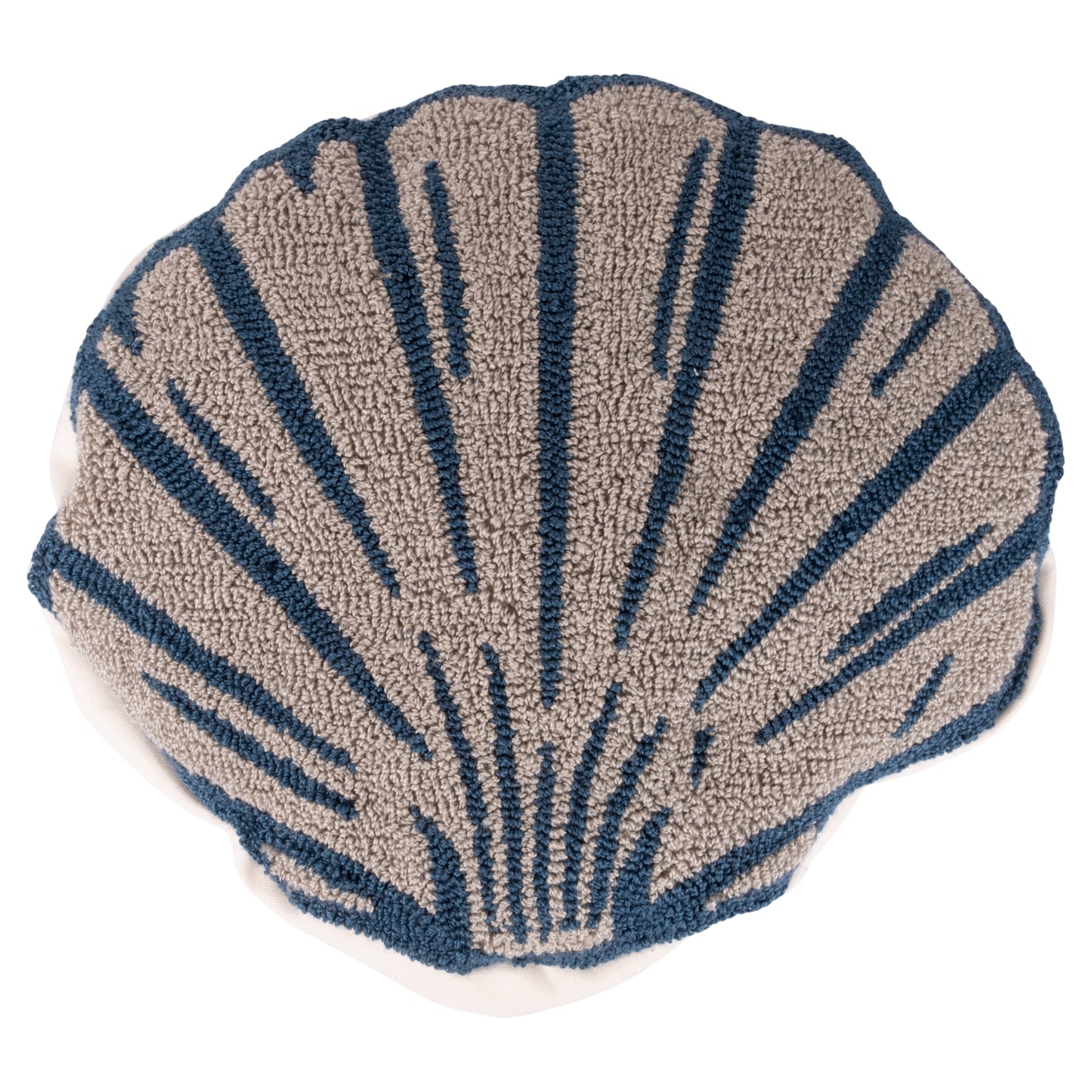 BLUE SHELL UPHOLSTERED CUSHION - 5920906