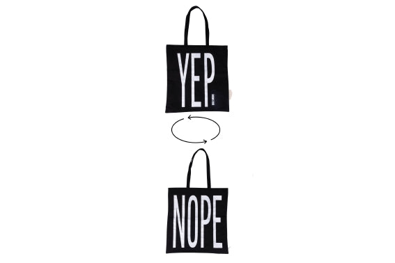 BIGISMORE TOTE BLACK/YEP NOPE - 5921035