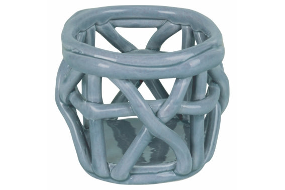 4 TONI INDIGO CERAMIC BASKET - 5921346