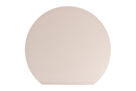 HORECA HALF-MOON PLACEMAT 36,5X33 E/LEATHER CREAM - 5921706