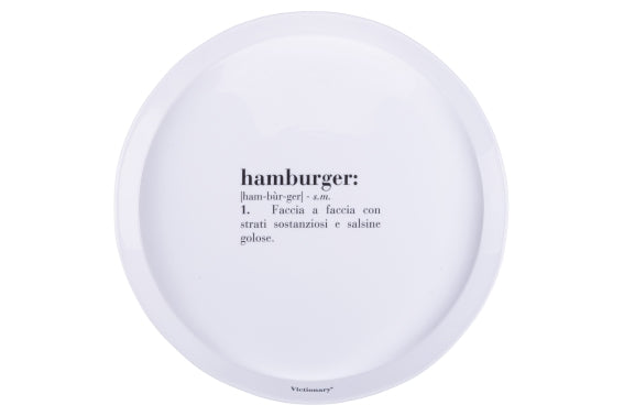 VICTIONARY PLATE / HAMBURGER 27 CM - 5922058