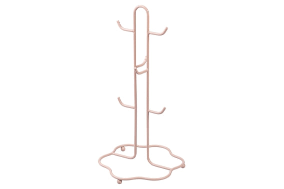 FLOWER MUG HOLDER 6 HOOKS 16.5X15X31 MOCHA MOUSSE - 5922120