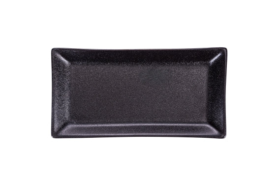 HORECA BLACK RECT. SAUCER 23.5X12CM - 5922278