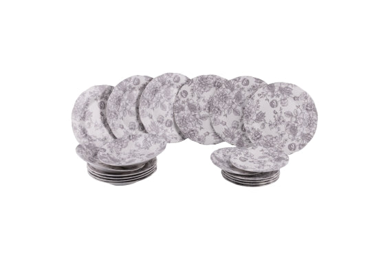 MADAME GREY DINNER SET 18 PCS - 5922469