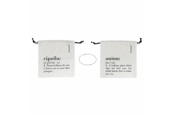 VICTIONARY ONION BAG 25x25CM - 5922699