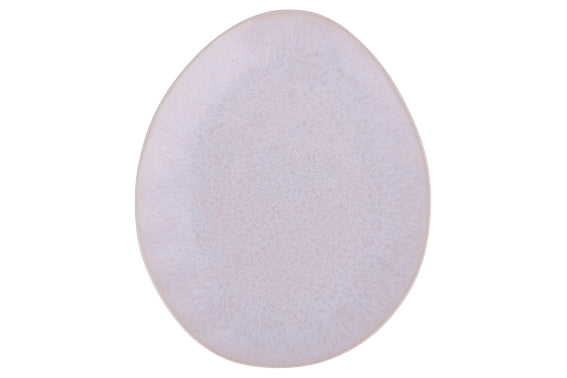 THE MARKET 2°QUALITY WHITE FRUIT PLATE 21.5X18CM - 5923808