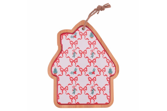 XMAS FIOCCHI CUTTING BOARD 18x22 BAMB/CERAM - 5924203