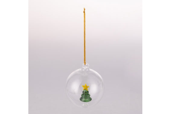 XMAS BALL BOROSILICATE TREE - 5924301