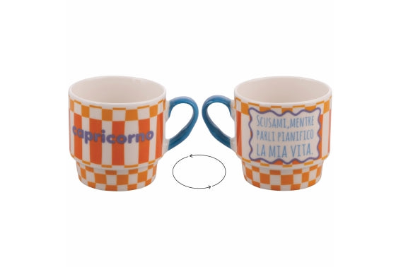 MORE AMOR STACKABLE MUG CAPRICORN 330ML - 5924752