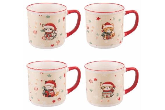 MERRY MIAO MUG 360 ML 4 ASS - 5924862