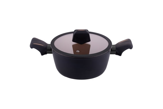 RADICI LIQUIRIZIA CASSEROLE 24 W/LID IND FORG - 5925165