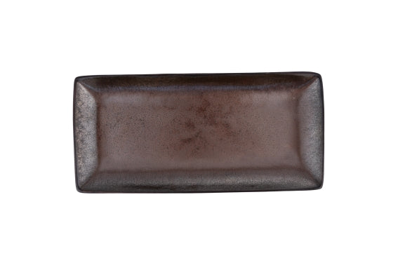 THE MARKET T RECT.PLATE 30.5X14.5 CHOCO - 5925205