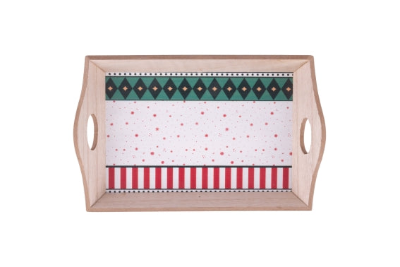 XMAS CIRCUS TRAY 23.5X4.5X13CM - 5926913