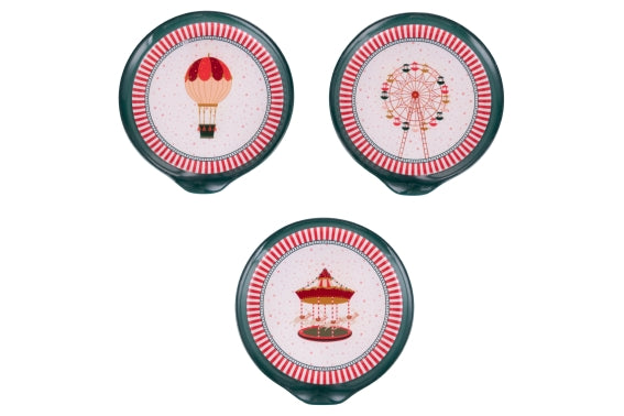 XMAS CIRCUS SMALL LADLE HOLDER 3 ASS. - 5927450