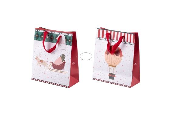 XMAS CIRCUS GIFT BAG 22x10x26CM - 5927528
