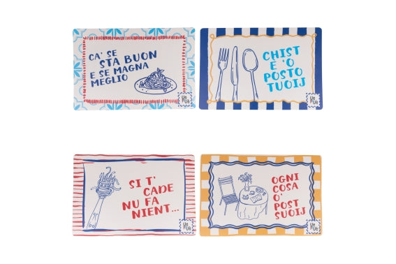 UEUE PLACEMAT SOFT TOUCH 45x30CM 4ASS - 5927549