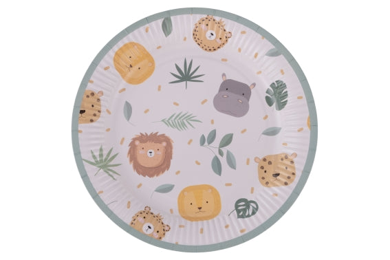 LES PETITES VDE SET 15 7'' PAPER PLATES WITH BABY - 5927624