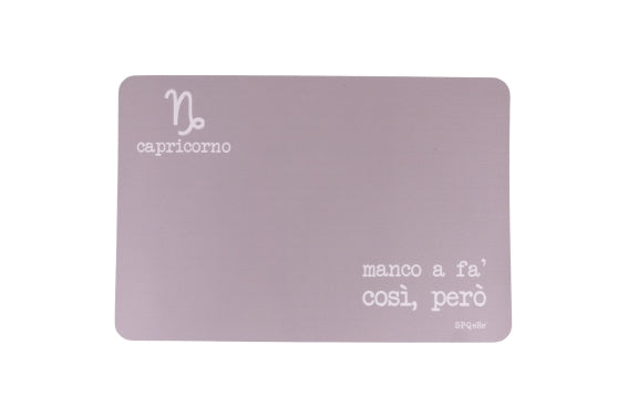 SPQERE PLACEMAT CAPRICORNO 44.5X30CM - 5927774