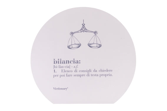 VICTIONARY PLACEMAT BILANCIA CRESCENT 37,5x34,5 - 5927783