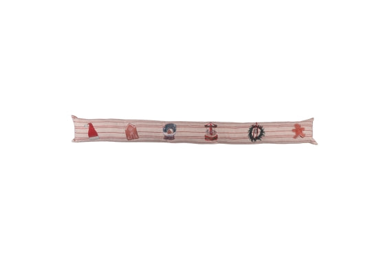 XMAS COTTAGE DOOR DRAFT STOPPER 1M X D.12CM - 5928104