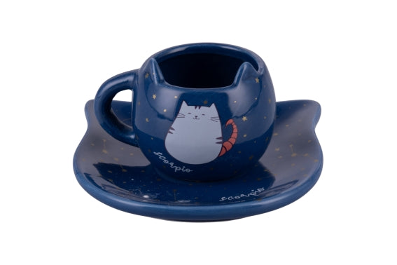 OROSCOCATS SCORPIO CUP AND SAUCER SET - 5928201