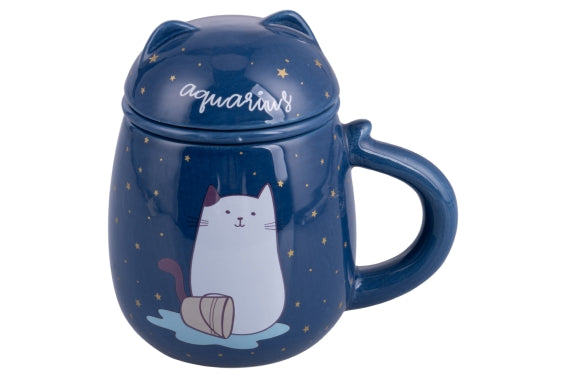OROSCOCATS BLUE INFUSER MUG 350 ML AQUARIUS - 5928214