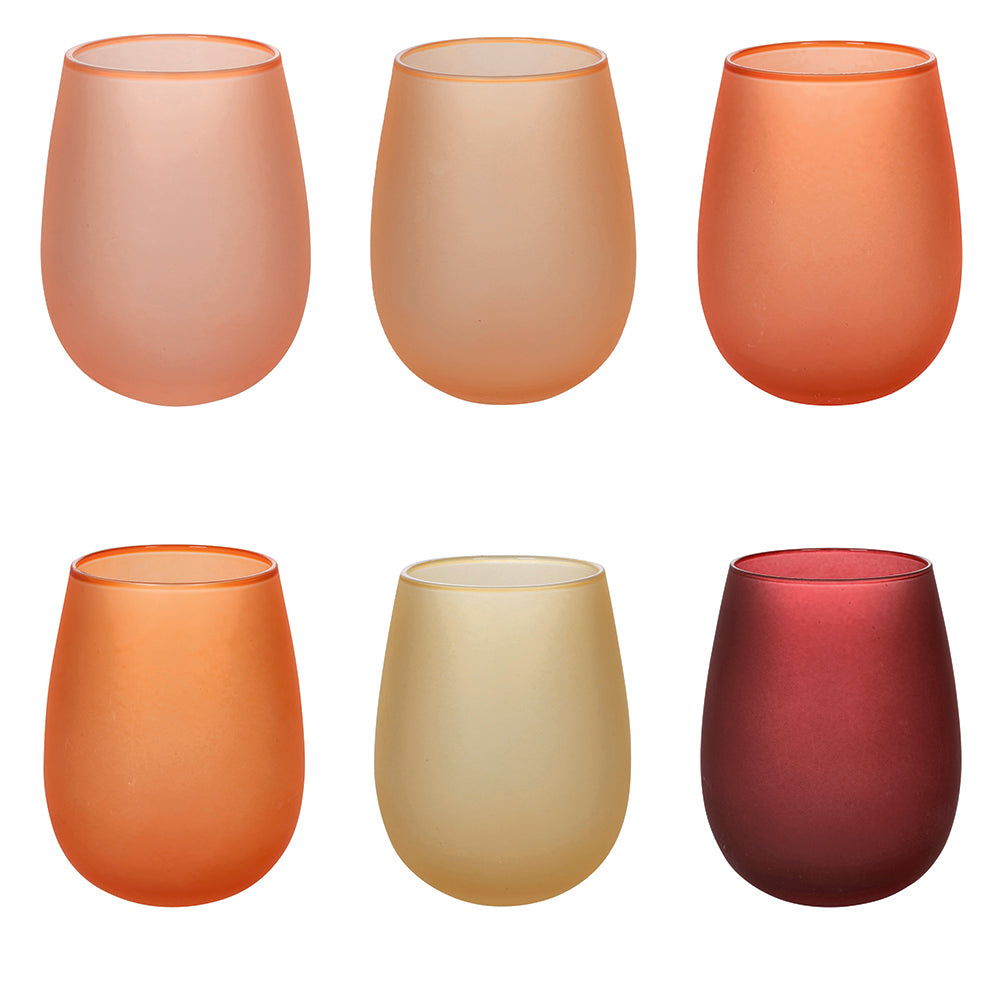 Lunettes Villa D'Este Home Tivoli 1996 Lot de 6 gobelets givrés Happy Hour, 550 Lunettes Villa D'Este Home Tivoli 1996 Lot de 6 gobelets givrés Happy Hour, 550