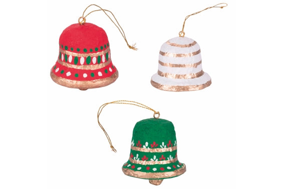 XMAS SET OF 3 BELL HANGERS - 2188219