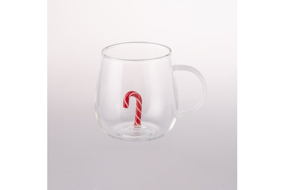XMAS MUG BOROSILICATE STICK 3D 450ML - 2188288