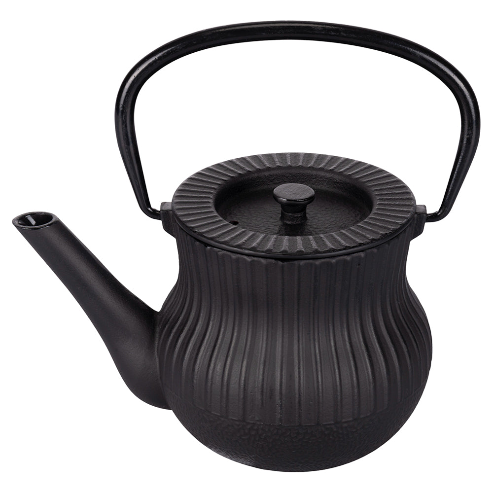 BLACK CAST IRON TEAPOT 1000ML - 2188483