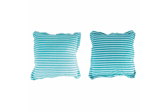 OCEAN COTTON CUSHION 53x53CM STRIPES 2ASS - 2188727