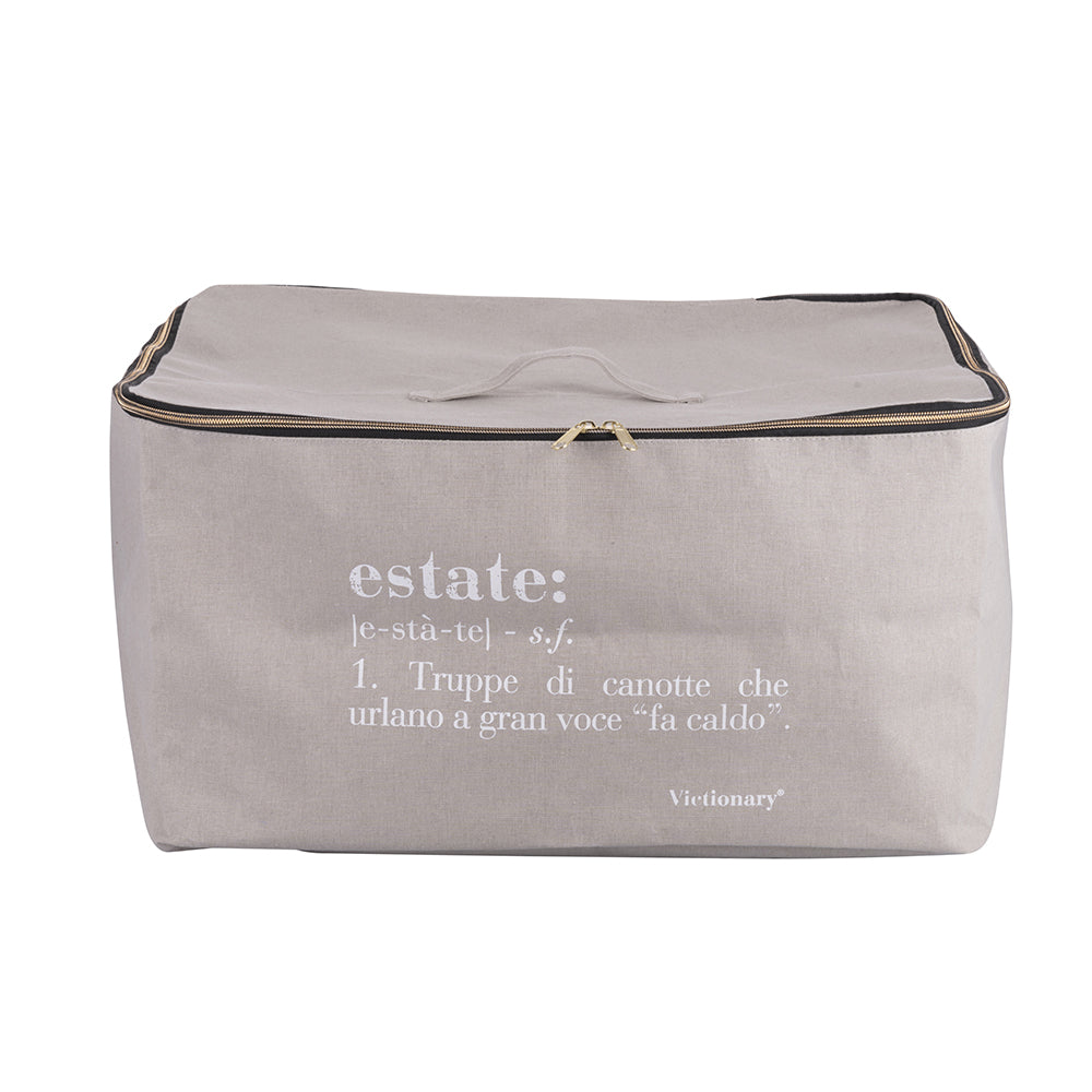 VICTIONARY STORAGE BOX BEIGE 50X40X27 CM - 5901322