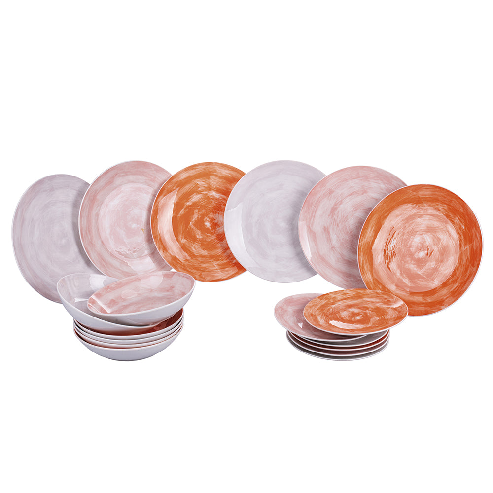 FALL CITY DINNER SET 18 PCS - 5901347