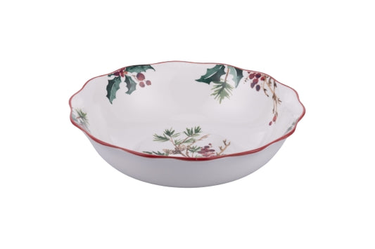 VINTAGE XMAS SALD BOWL 22 CM - 5904959