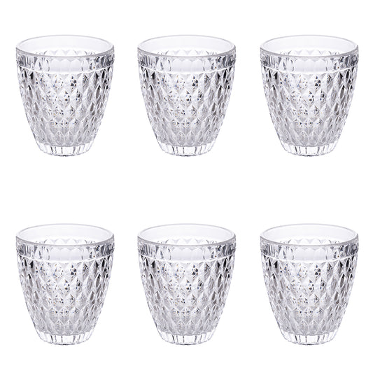 MADAME SET 6 WATER GLASSES 330 ML CLEAR COLOR - 5906908