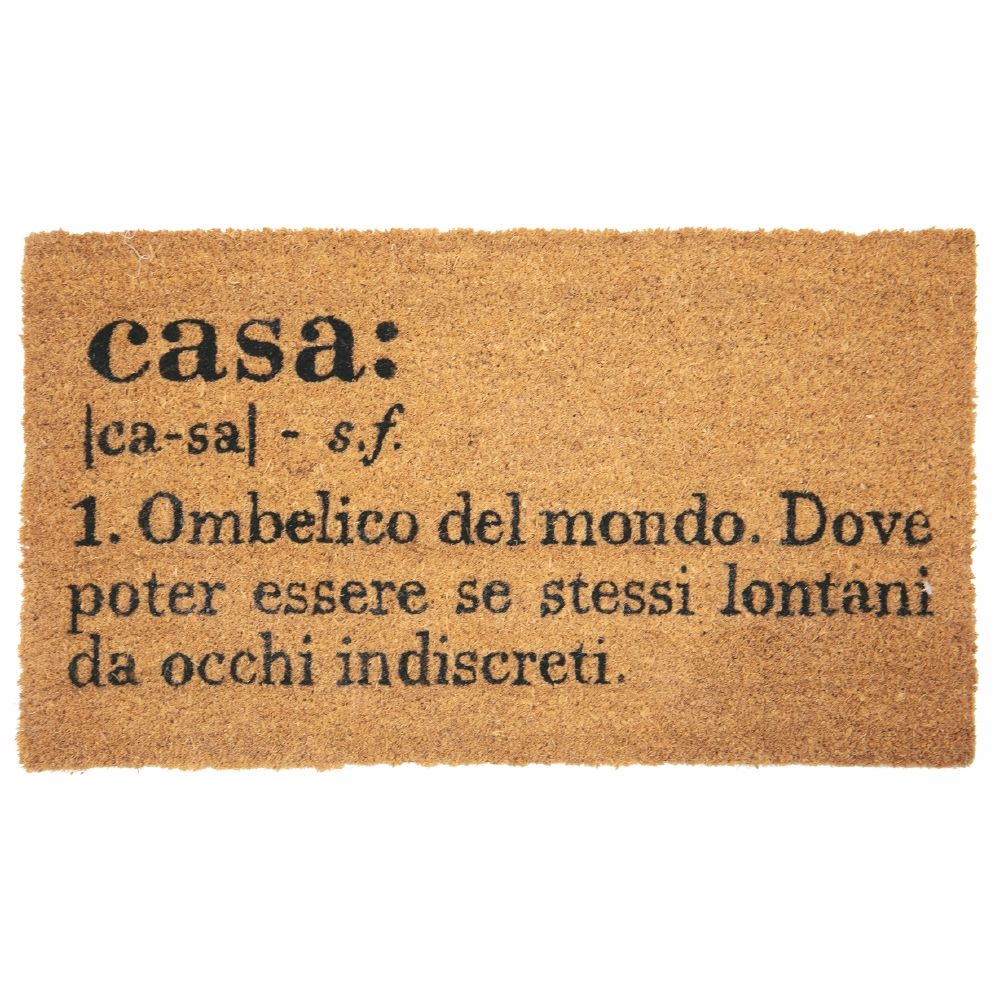 VICTIONARY CASA DOORMAT COCO PVC 70X40CM - 5907711